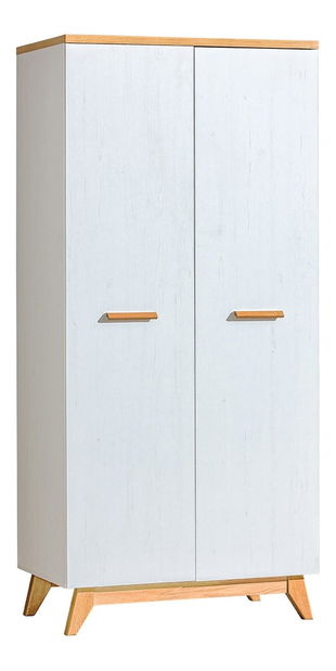 Dulap de haine Kapucin K1 (pin andersen + Stejar nash)