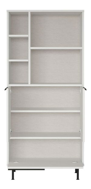 Dulap bucătărie Otto 9 A (alb + negru)