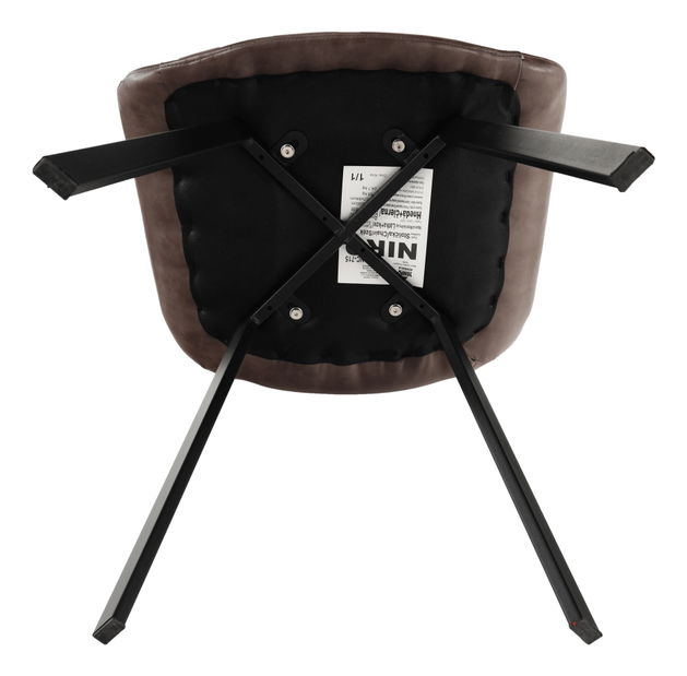 Jedálenská stolička Nico (hnedá)