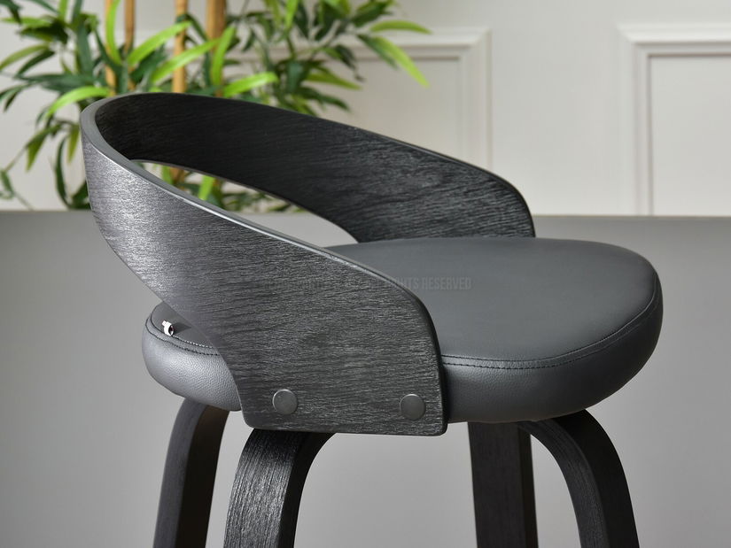 Stolička Haime (čierna)