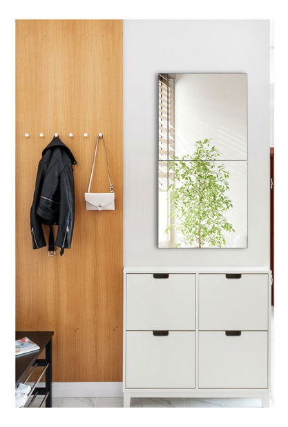 Zrkadlo Sivuko 4 (strieborná) 