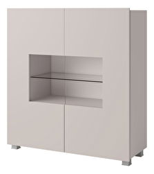 Vitrină Calabria K2D (cashmere)
