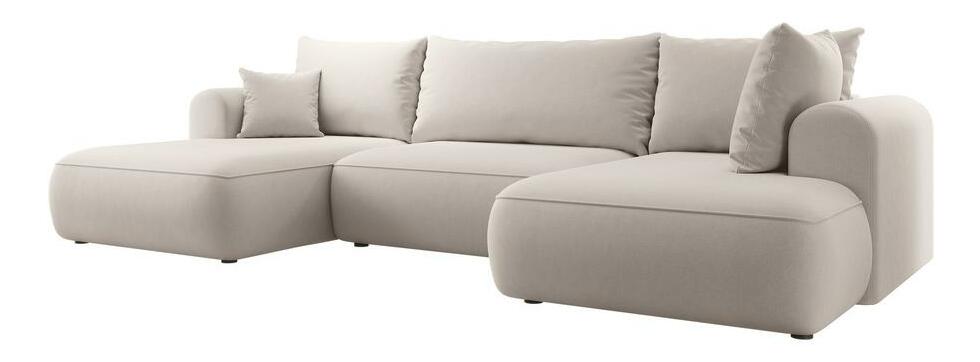 Colțar în formă de U Olivo U (D) (alb + negru)