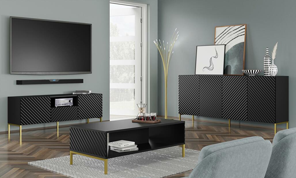 Mobilier living Surfy 4 (negru)