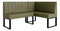Rohová lavica Mondeo 130x170 (olivová) (P)