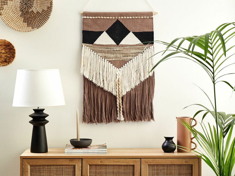 Nástenná dekorácia Dede (hnedá)