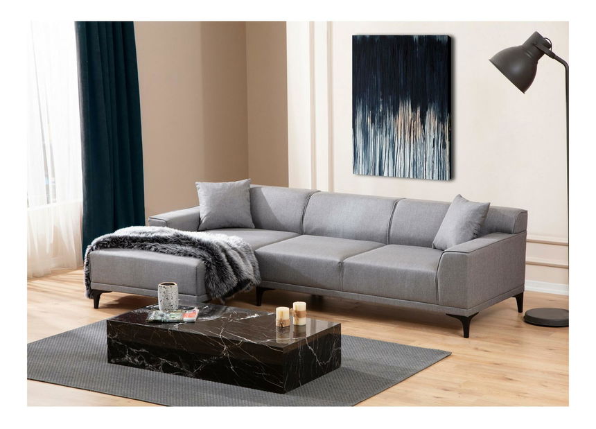 Colțar Petrafonzo (S) (gri deschis + negru)