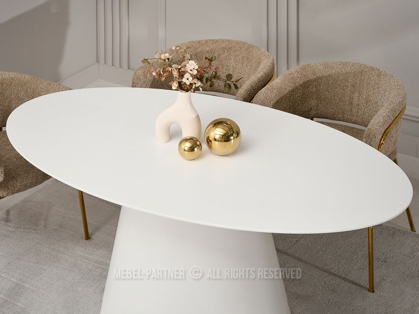 Blagovaonski stol Padro (bijela)