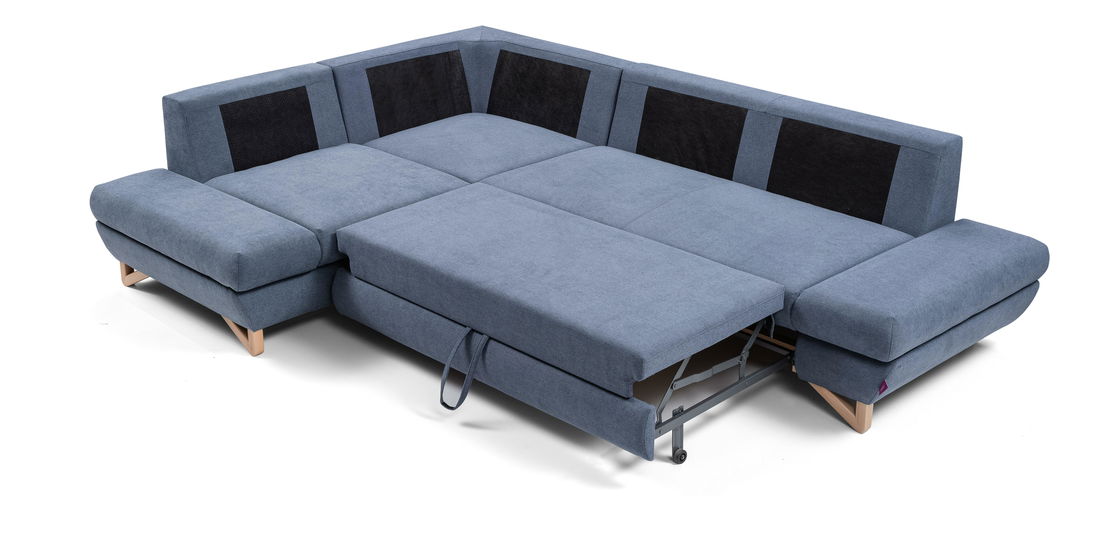 Colțar Aveley II (albastru) (S)