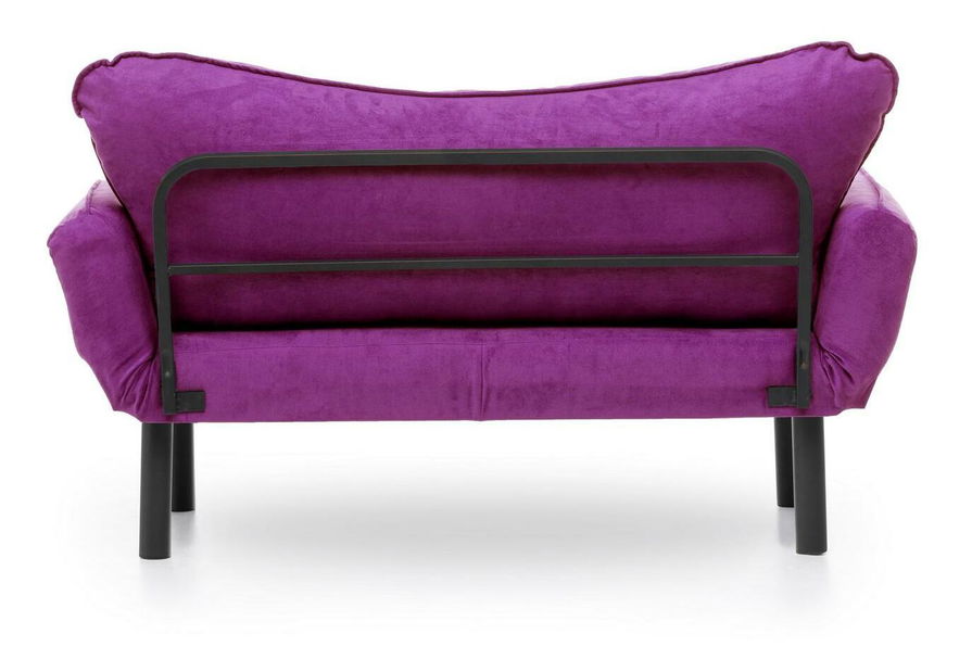 Canapea extensibilă 2-locuri Chatty (violet)