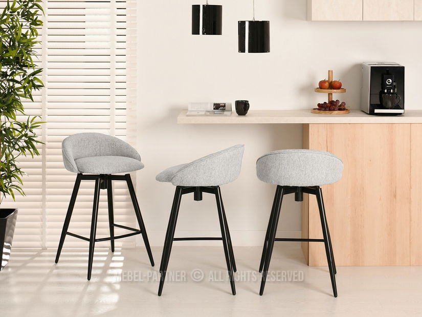 Scaun Ignis (gri + negru)