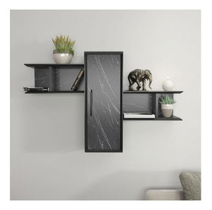 Polcrendszer Olidella (fekete) 