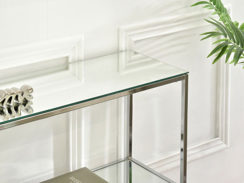 Măsuță consolă Bella Kons Bis (crom)