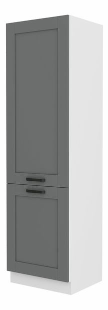 Potravinová kuchynská skriňa Lucid 60 DK 210 2F (dustgrey + biela)