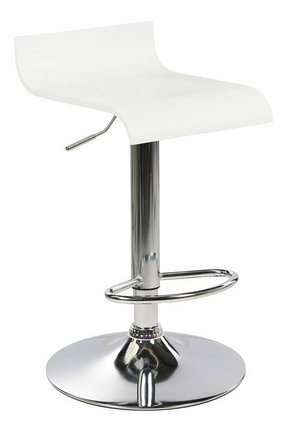 Set 2ks barových stoličiek Vanya (biela) 