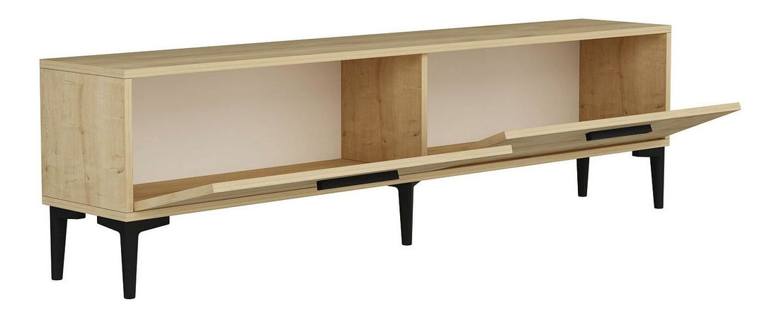 TV asztal/szekrény Vupaki (zafír tölgy) 