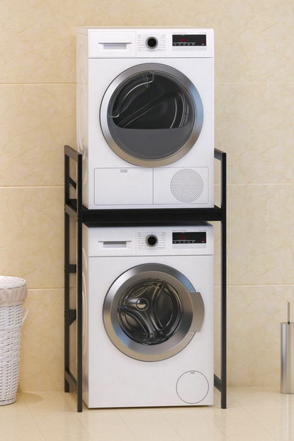 Dulap pentru mașina de spălat Center (Negru)