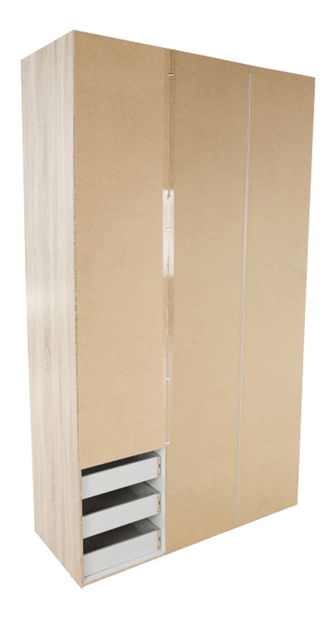 Ormar za garderobu Got 70427 3D (hrast sonoma) 