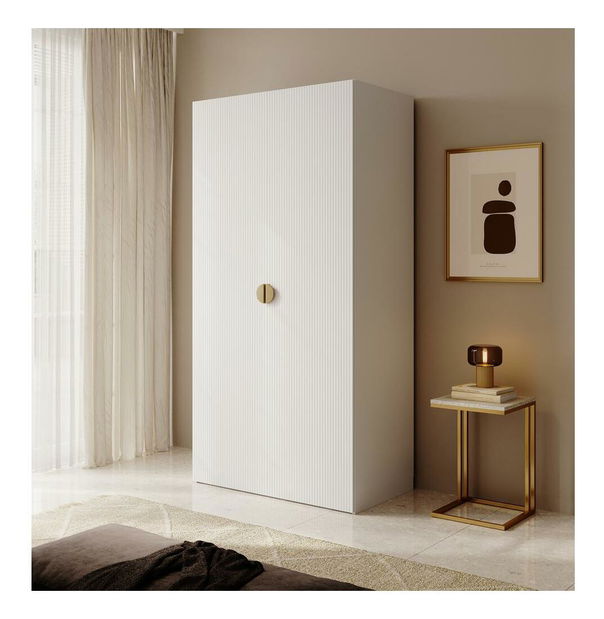 Ormar za garderobu Moonie XI (bijela)