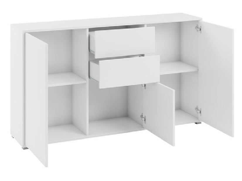 Komoda Alkyra K3D2SZ AK02 (biela)