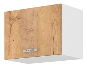 Dulap superior de bucătărie Sylrona 50 OK 40 (stejar lefkas + alb)