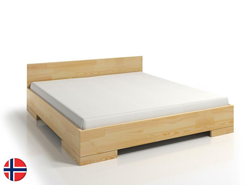 Manželská posteľ 140 cm Naturlig Stalander Maxi Long (borovica) (s roštom)