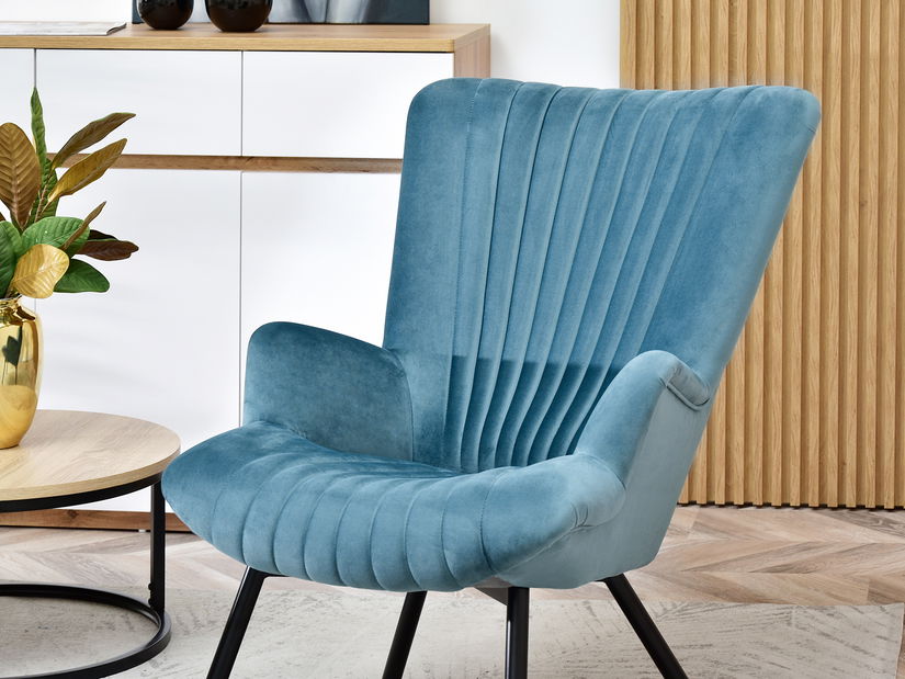 Dizajnové kreslo Lanzaris (zlatá)