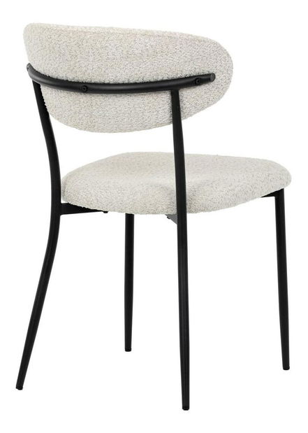 Jedálenská stolička Cosmetica (krémová)