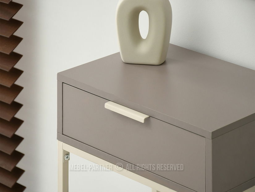 Konzolni stolić Norma S (bež + krem)