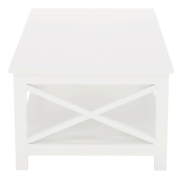 Masă de cafea Etta (alb)