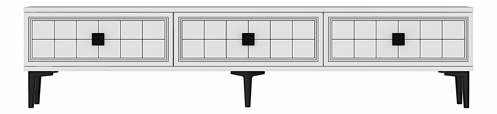 TV stolík/skrinka Yutta (biela)