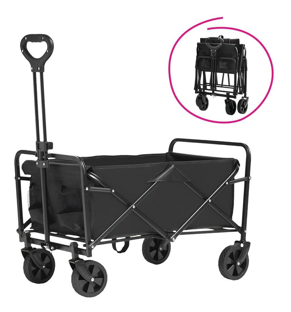 Záhradný vozík Karla (čierna)