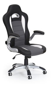 Fotoliu de birou Kalla (negru + Gri închis)