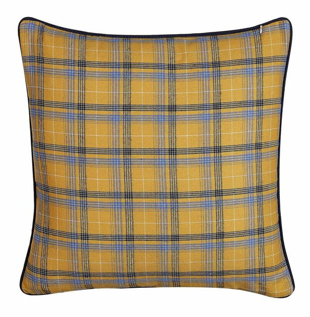 Set 2 buc perne decorative 45 x 45 cm Diceta (galben)