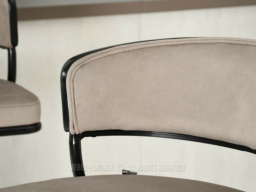 Stolička Marta H (béžová + čierna)