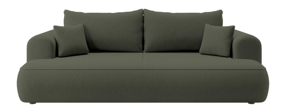 Háromszemélyes kanapé Olivo S (zöld + fekete)