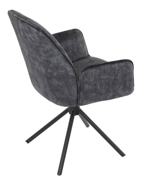 Jedálenská stolička Heridas (čierna)