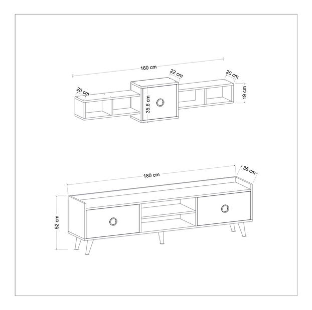 Nappali fal Lonito (márvány)