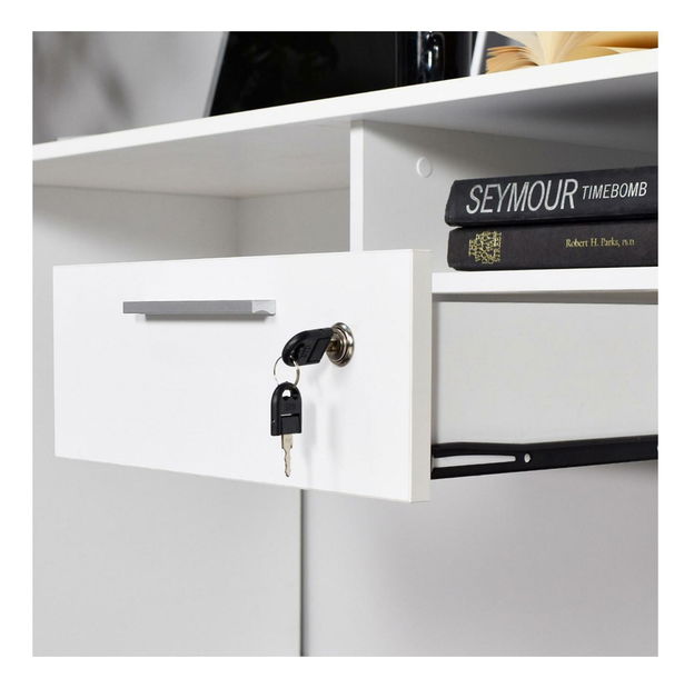 Masă PC Dolodu 5 (alb) 