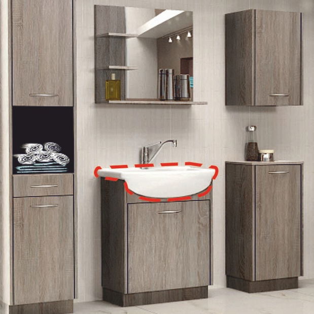 Lavoar Orla UM 16 din ceramică