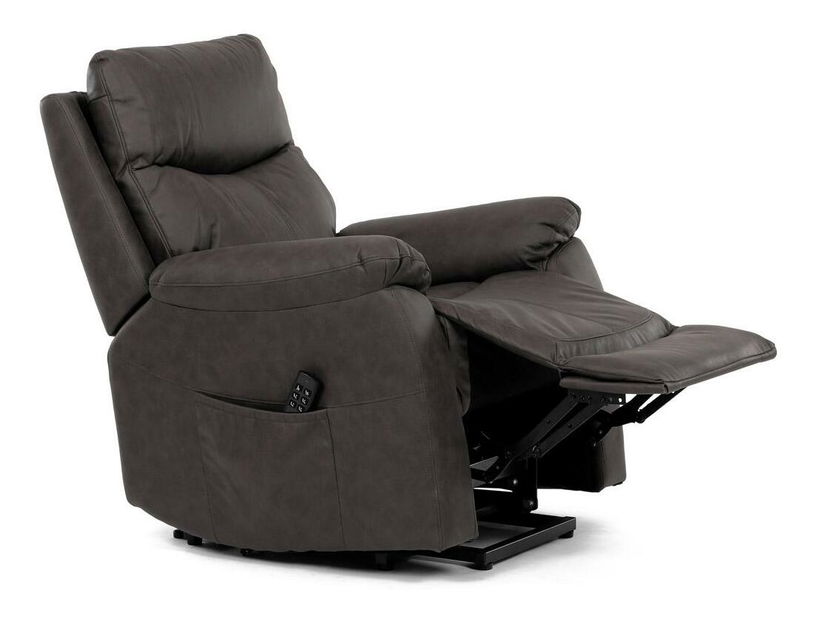 Polohovacie kreslo Turbia (hnedá)