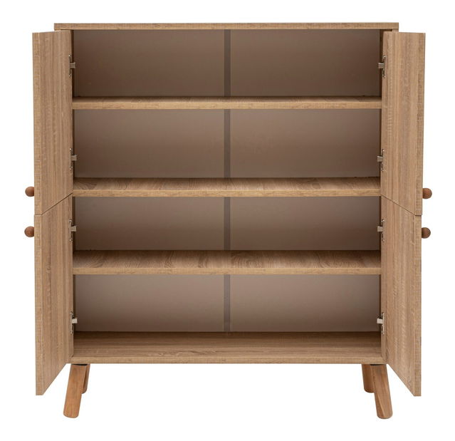 Mobilier pentru hol Maluxe Tigris 0900 (Stejar sonoma + Piatră)