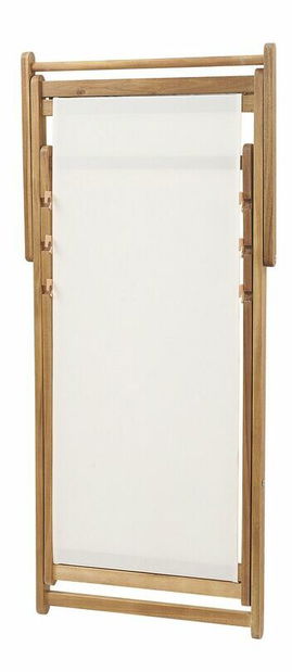 Vrtna ležaljka s 2 rezervne presvlake Antio (svijetlo drvo)