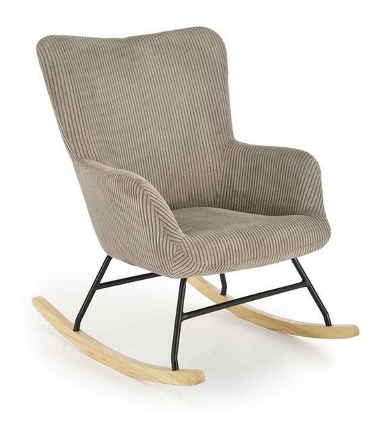 Fotelja za ljuljanje Belveder (siva)