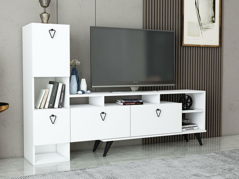 TV stolík/skrinka Asir Emie (biela)