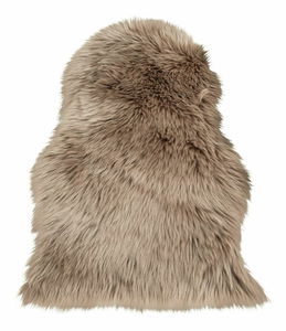 Umelá jahňacia koža Ladoria 2 (svetlohnedá)