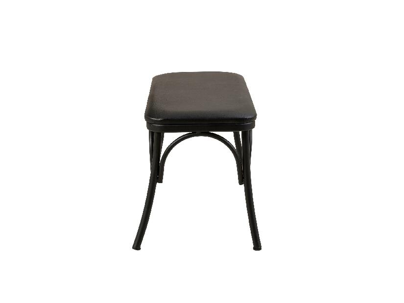 Set mobilier sufragerie Duvasa 21 (negru) (pentru 4 persoane)