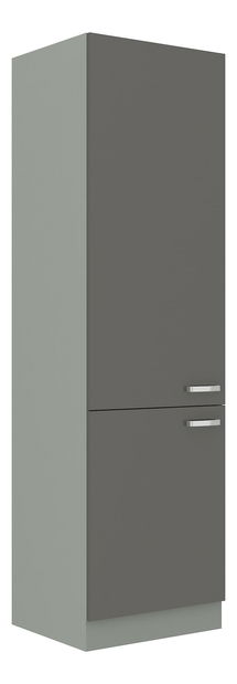 Dulap pentru alimente Gonir 60 DK-210 2F (Cadru: gri + front: gri lucios)