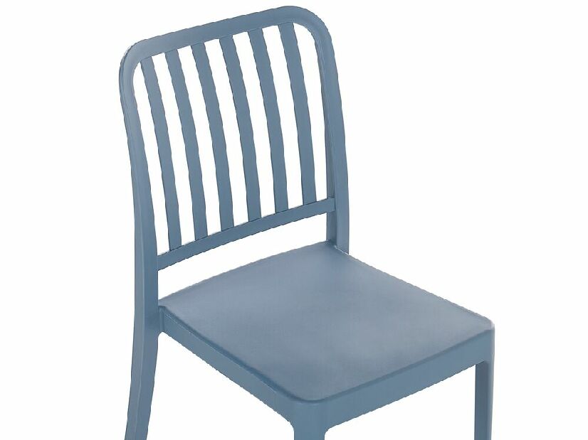 Set 4 buc scaune de grădină Sinnamon (albastru) 