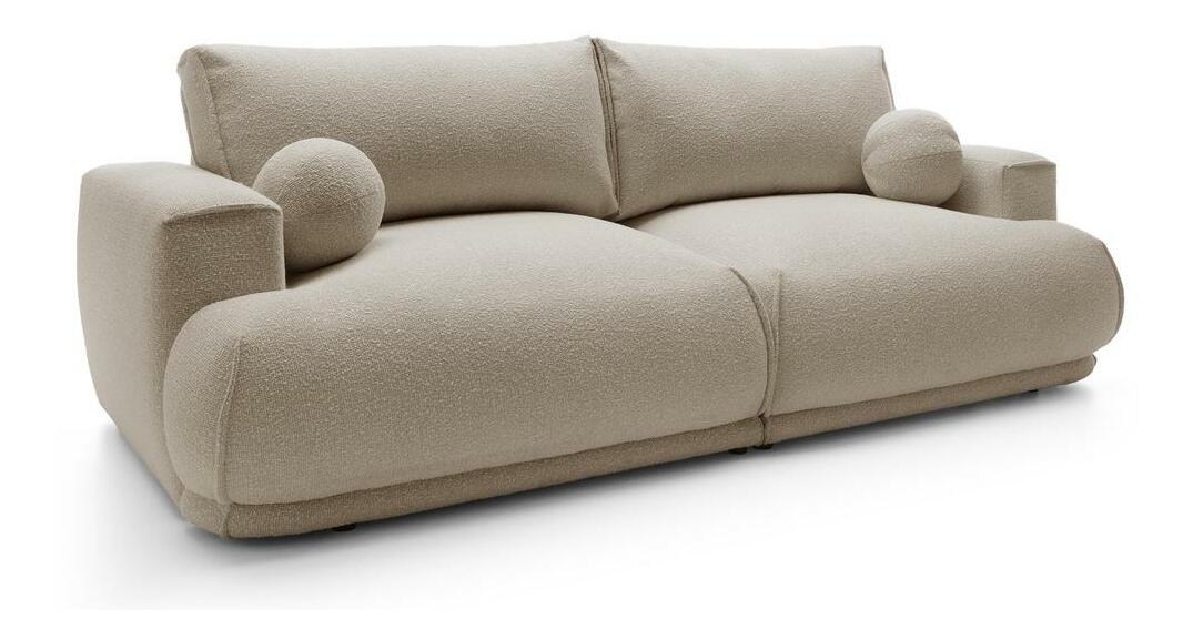 Pohovka trojsedačka Dita 3 (taupe + čierna)